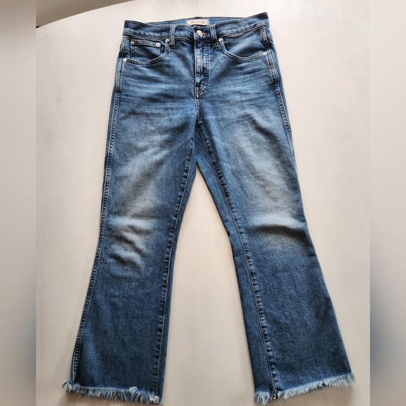 Madewell Cali Demi Boot Jeans Size 28 - Picture 1 of 6